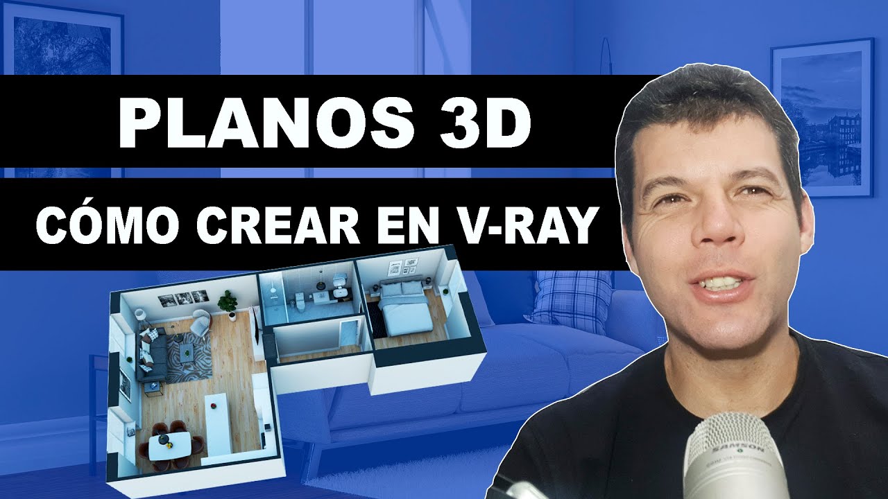 Cómo renderizar planos en 3D en V ray para Sketchup