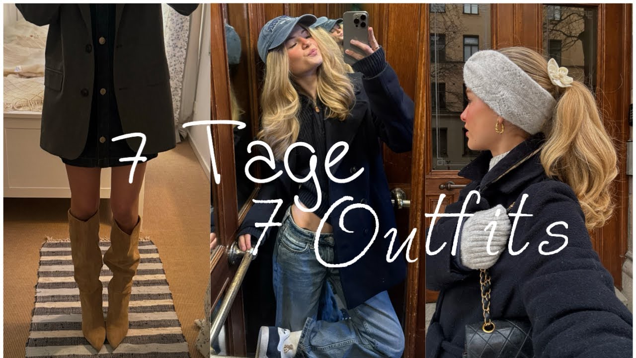 7 Tage, 7 Outfits  Inspo 🧸💌🪩