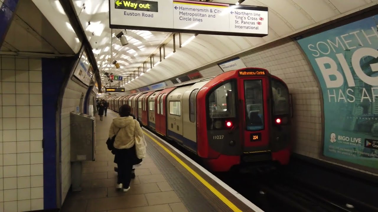 Victoria Line Jouney, Victoria to Kings Cross St Pancras