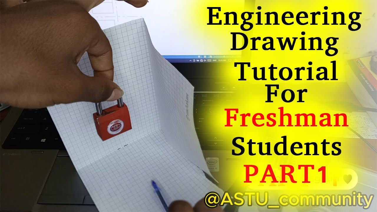 Engineering Drawing for freshman students in Amharic #1| Basics of Technical and Engineering drawing