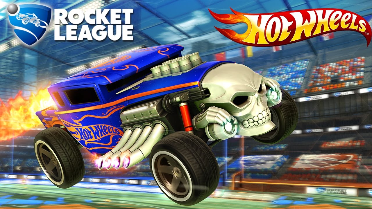 ROCKET LEAGUE DLC HOT WHEELS - TESTANDO O CARRO BONE SHAKER