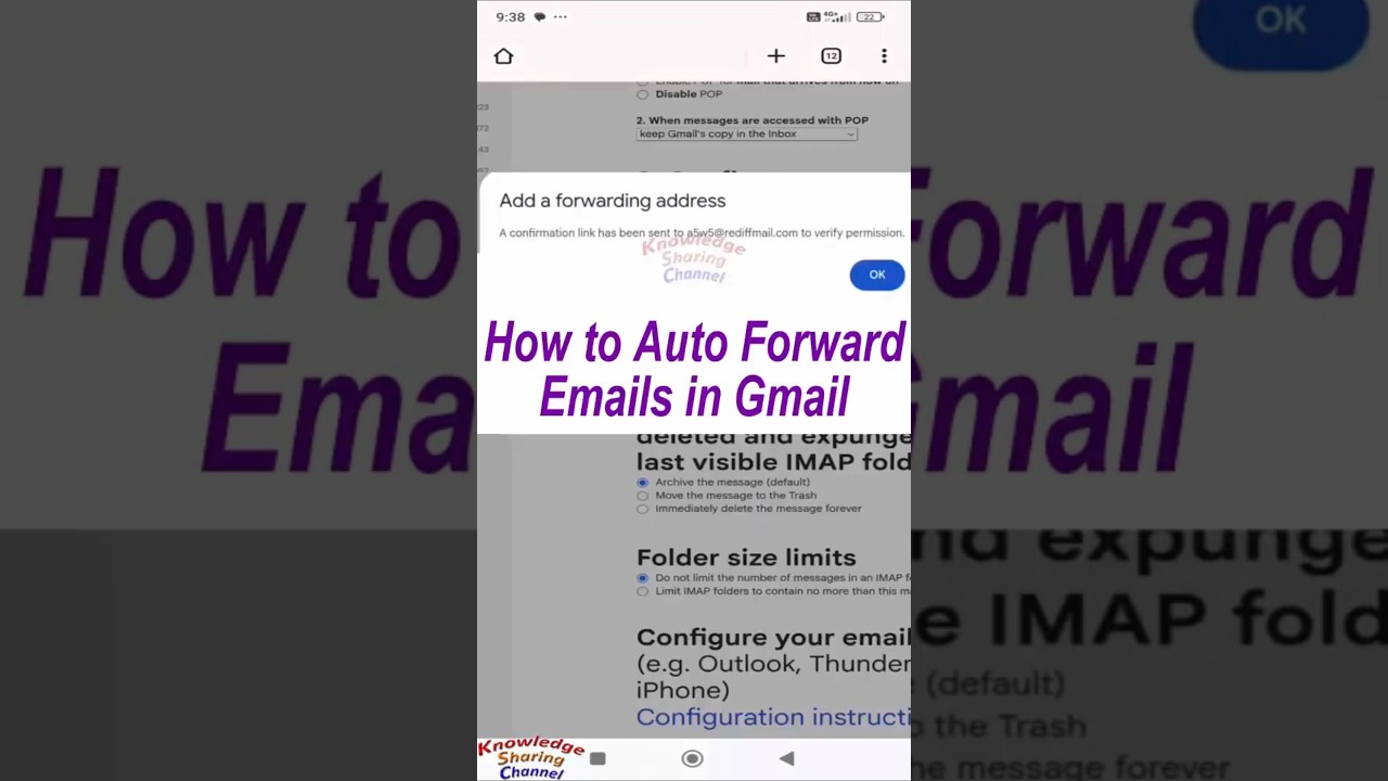 How to Auto Forward Emails in Gmail | Gmail se email auto forward kaise kare #gmail