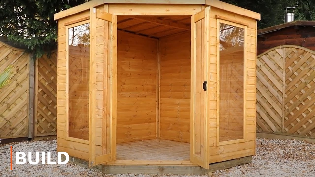 BUILD - 7 x 7 Corner Summerhouse Installation