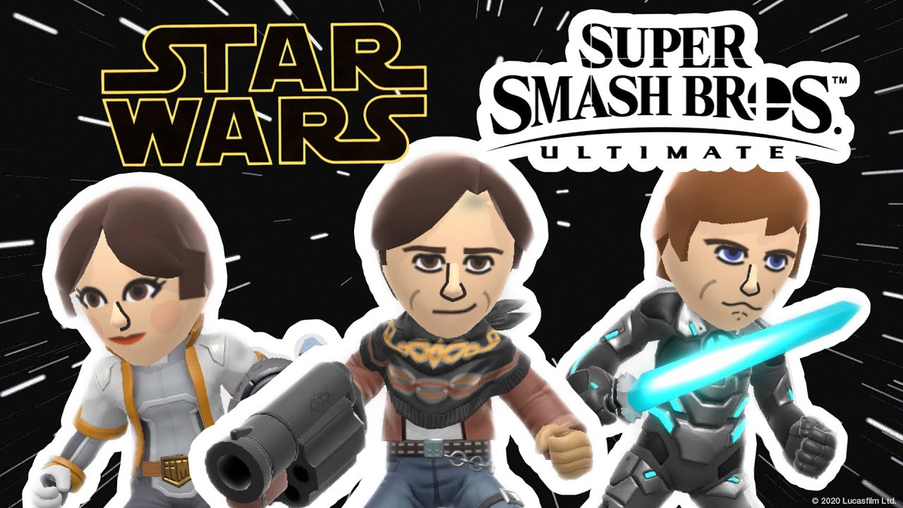 How To Make Star Wars Mii Fighters In Super Smash Bros Ultimate