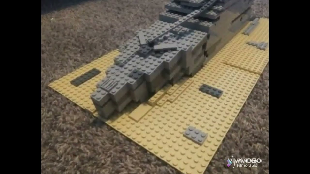 Lego Titanic wreck and full version
