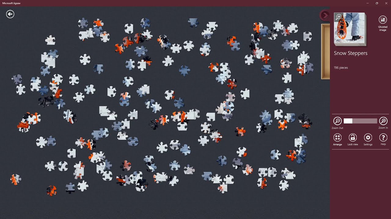 Jigsaw Puzzle ǀ Collection: Shoes? ǀ Snow Steppers
