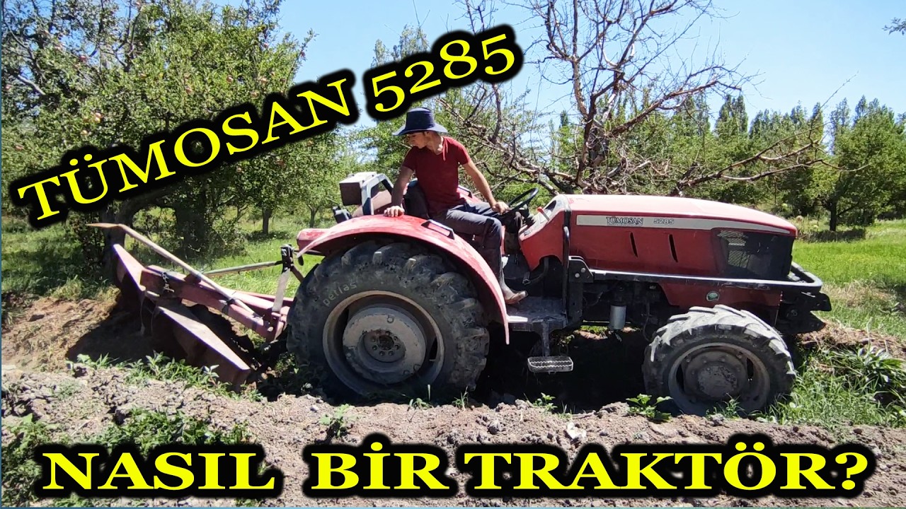 Tümosan 5285 ile Tesviye Küreği Kullanımı ve Teknik Özellikleri