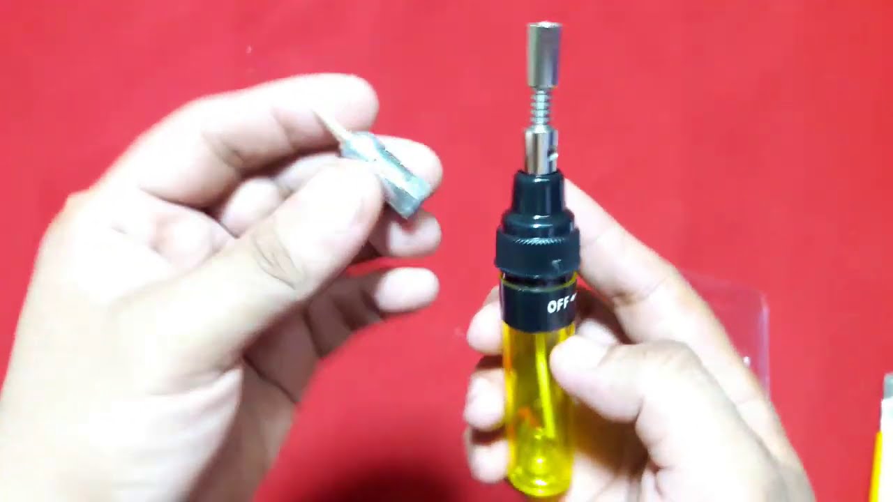 Portable Tool Cordless Gas Solder Iron Welding Pen Burner Butane Blow Torch From Lazada Unboxing