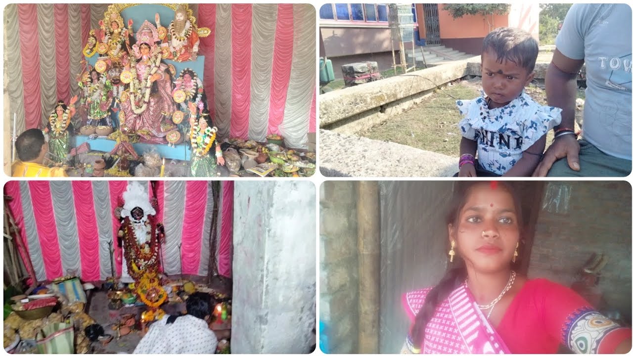  আমাদের এখানে শীতলা পুজো আর কালীপূজো ছিল ll barsha volg lover #vlog #নতুন #ব্লক 