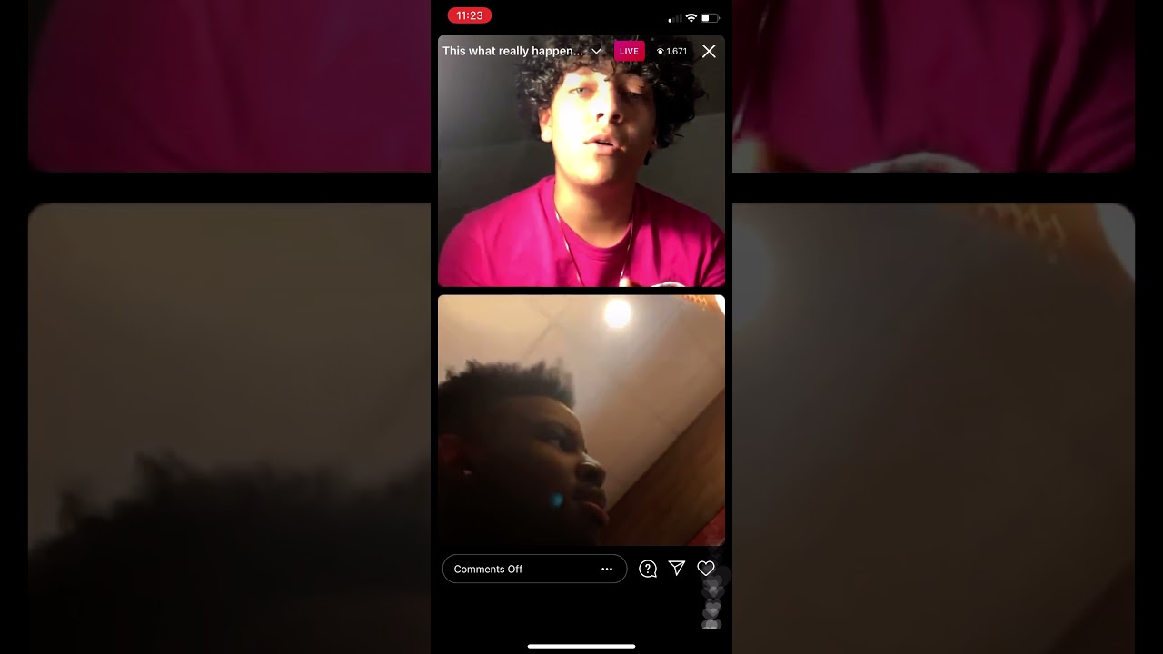 CEO Mikey talks to kid who&rsquo;s getting exposed for cutting hair and eye brows in pretty boy fredo live