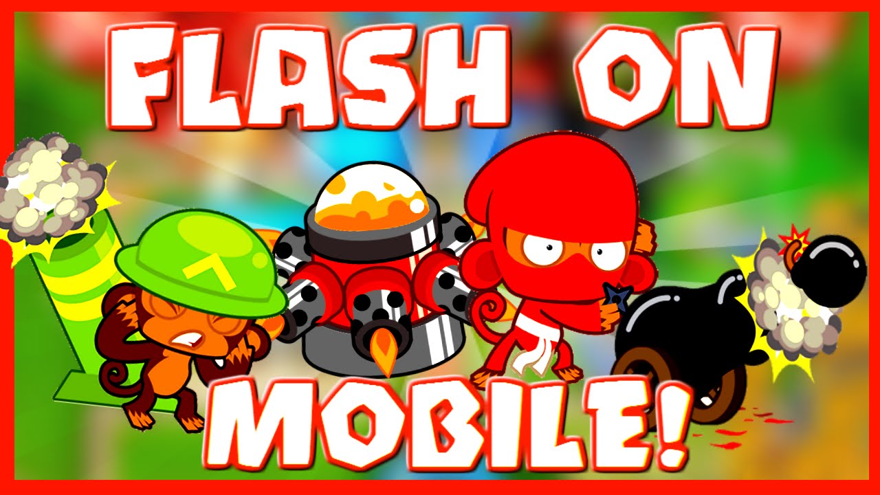 Flash on Mobile CHALLENGE! Bloons TD Battles Mobile Gameplay E24