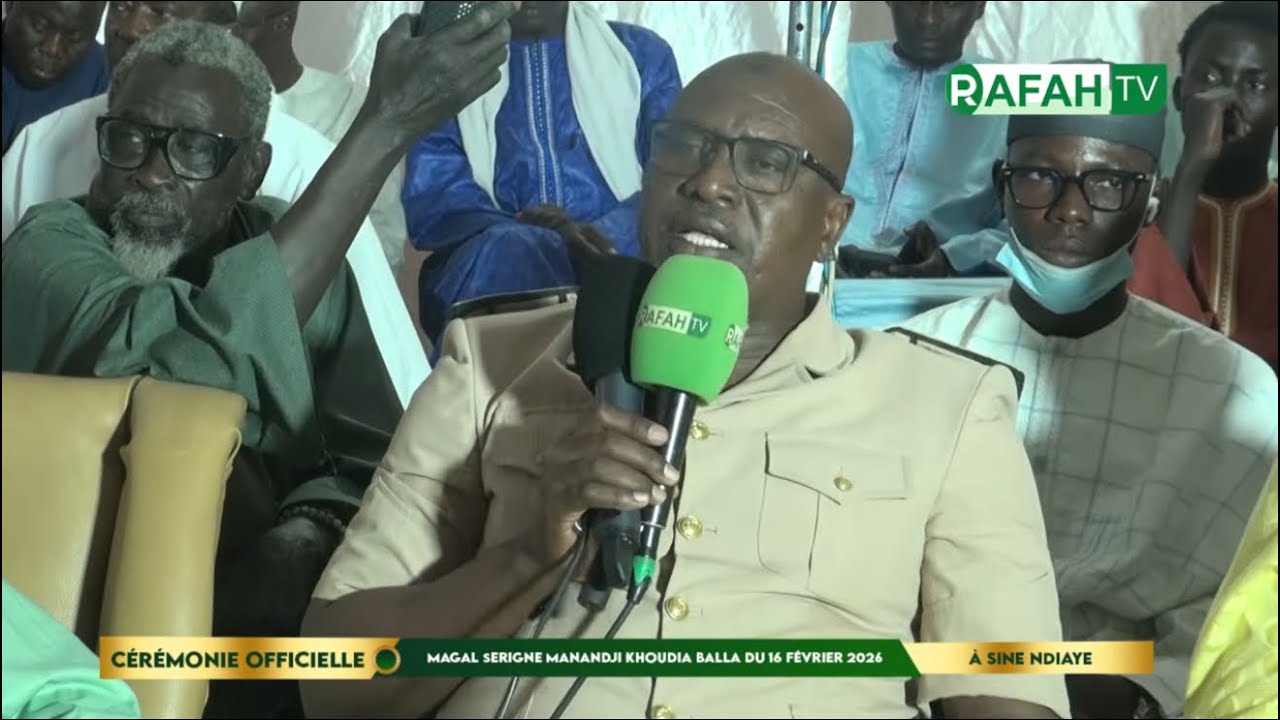 CÉRÉMONIE OFFICIELLE MAGAL SERIGNE MABANDJI NDIAYE KHOUDIA BALLA EDITION 2026 à SINE NDIAYE