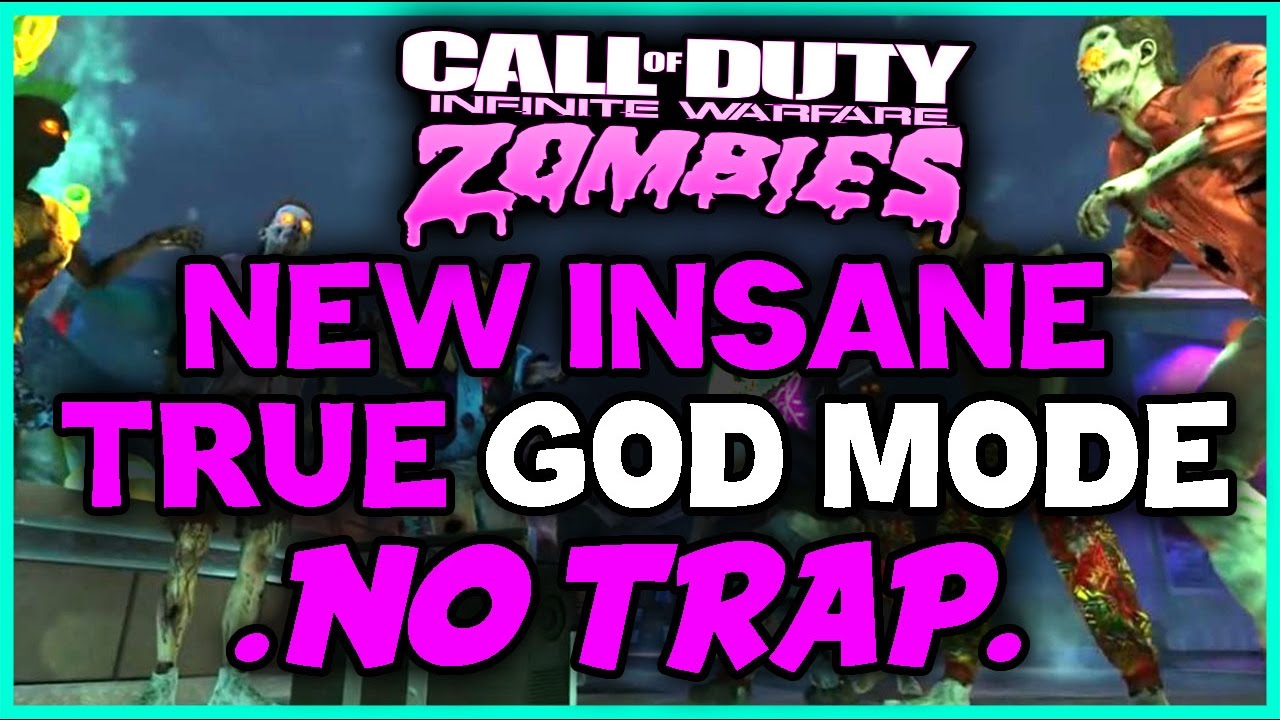 IW ZOMBIES GLITCH | EASY GOD MODE GLITCH ON ZOMBIES IN SPACELAND | NO TRAP