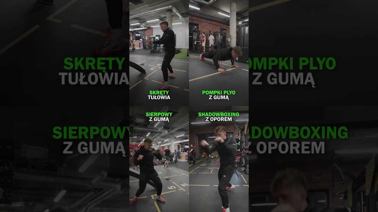 Ćwiczenia na SIŁĘ CIOSU w DOMU! 