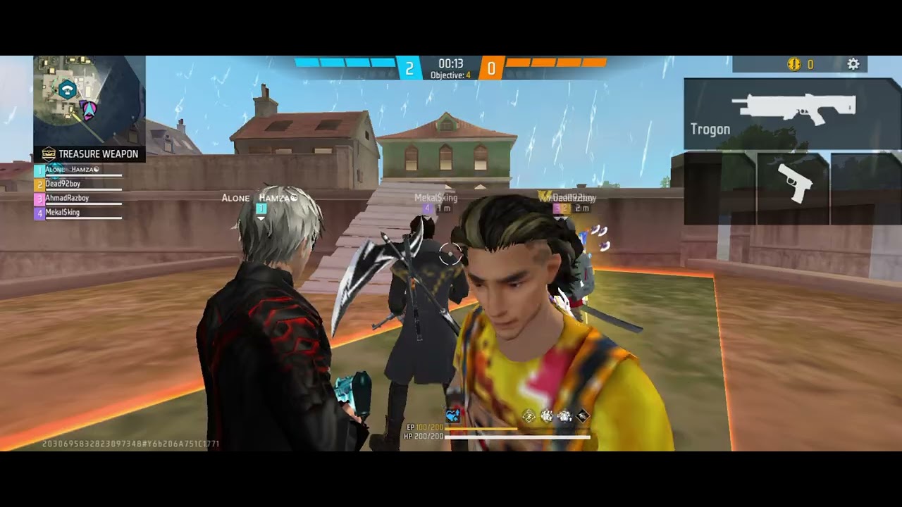 Playing CS RANK 💪💪 my op gameplay l free fire garena 