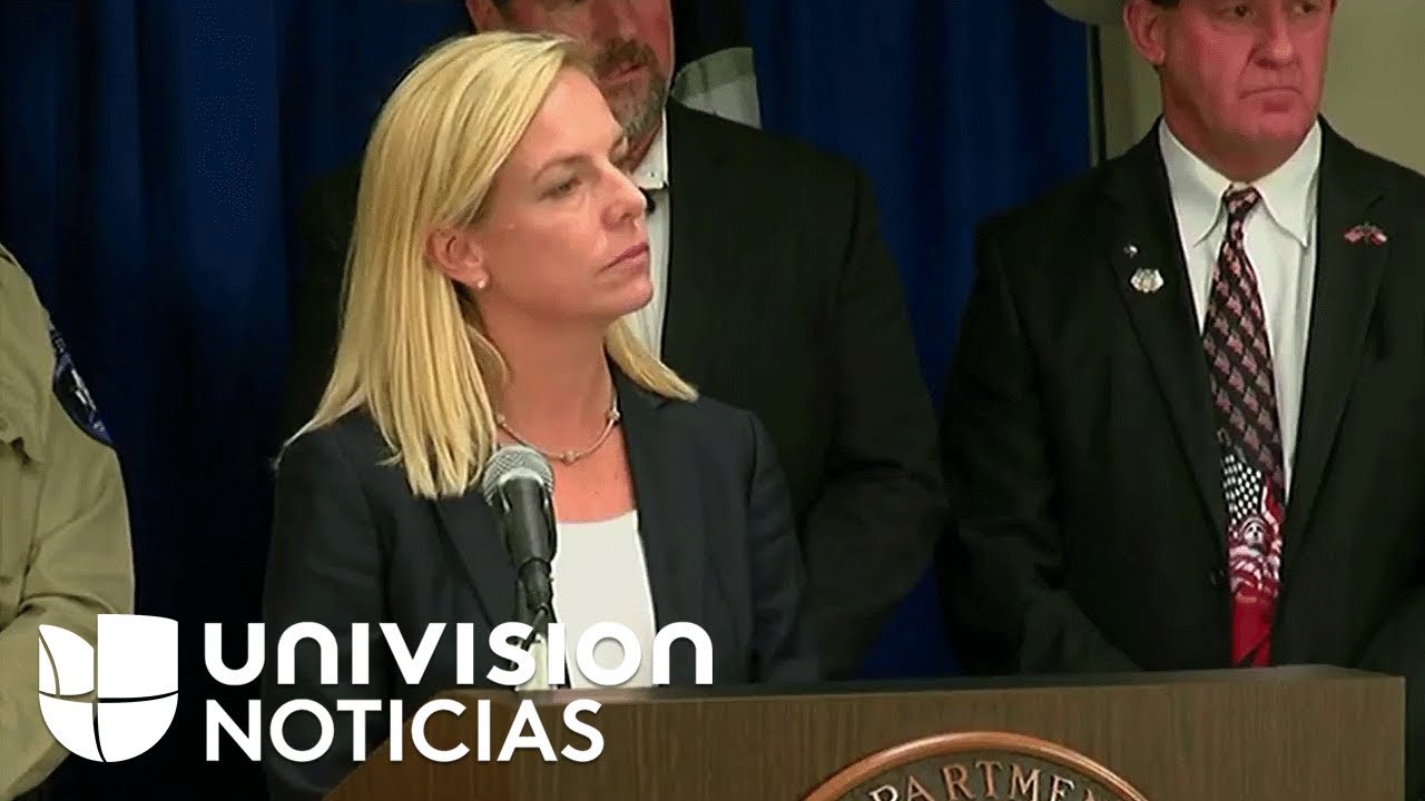 la secretaria del DHS habla sobre ciudades santuario.