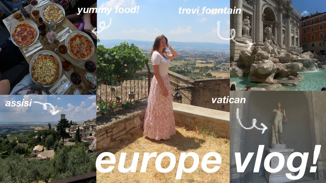 europe vlog '25!! rome, sorrento, pompeii, assisi & more!