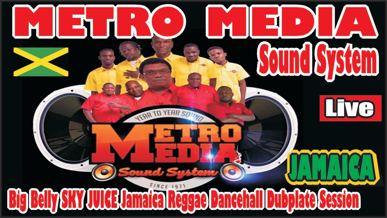 METRO MEDIA Sound System Big Belly SKY JUICE Jamaica Reggae Dancehall 100% Dubplate Session MIXTAPE