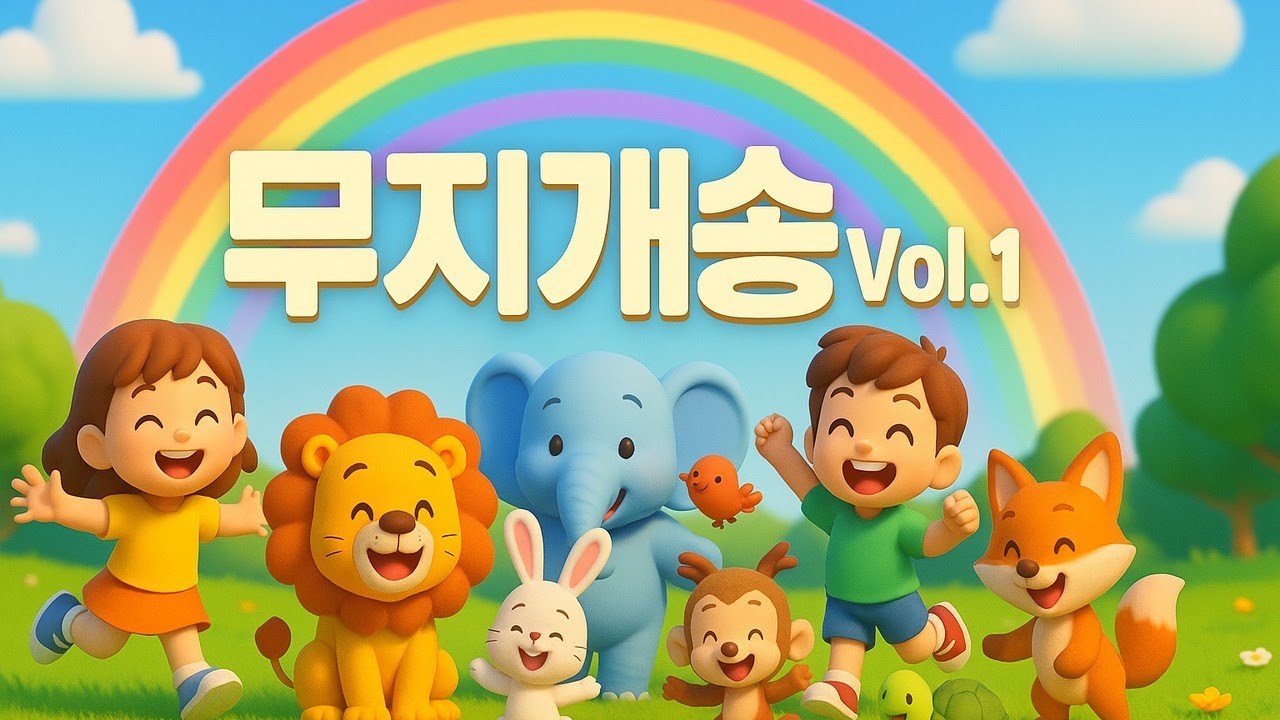 무지개송 Vol.1 신나는 동요모음 | Rainbow Kids Song Vol.1