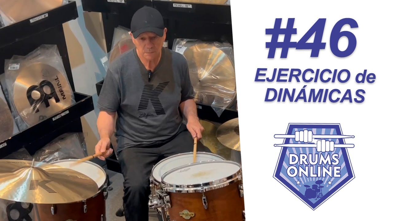 #DrumsonlineTips 46: EJERCICIOS para PRACTICAR DINÁMICAS en LA BATERÍA