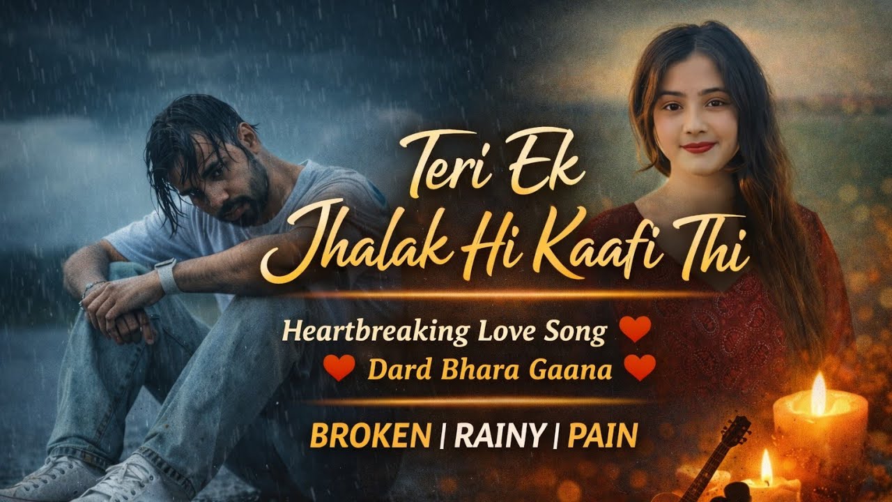 Teri Ek Jhalak Hi Kaafi Thi | New Sad Bollywood Song | New Heart Touching