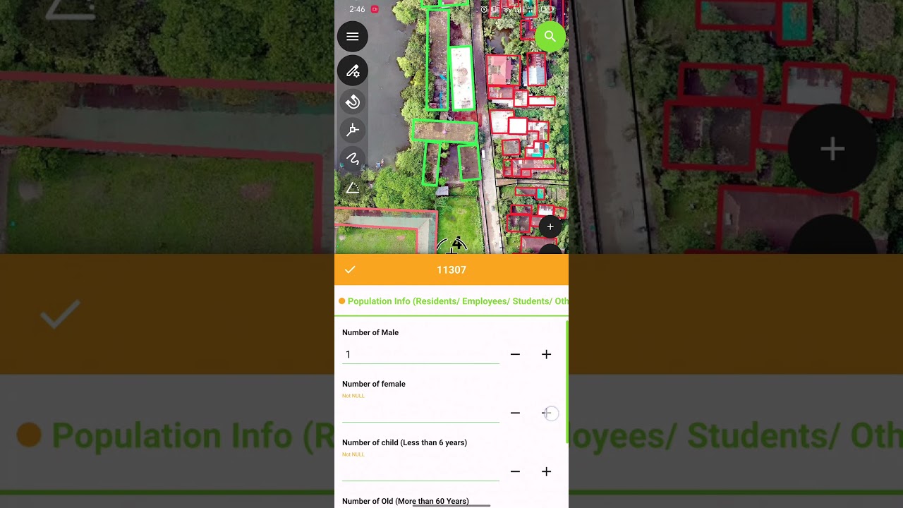 Structure Use & Household Survey Mapping | QField + QGIS Data Collection Project