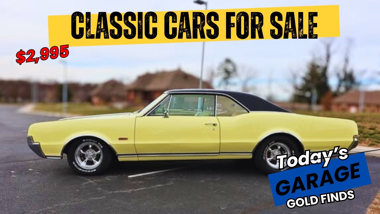Cheap Classic Cars! Up for Sale by Owners, Today's Garage Gold Finds !