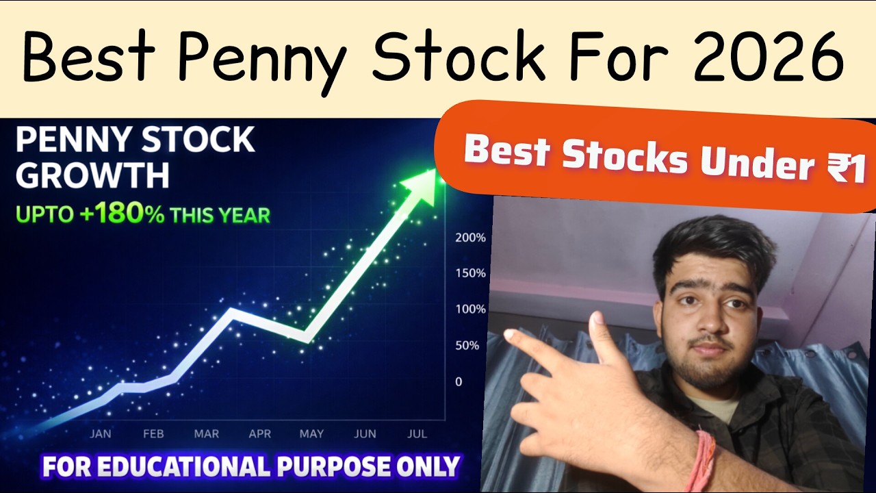 Best Penny Stocks for 2026 | Under 1 Rupee Top Penny Stocks