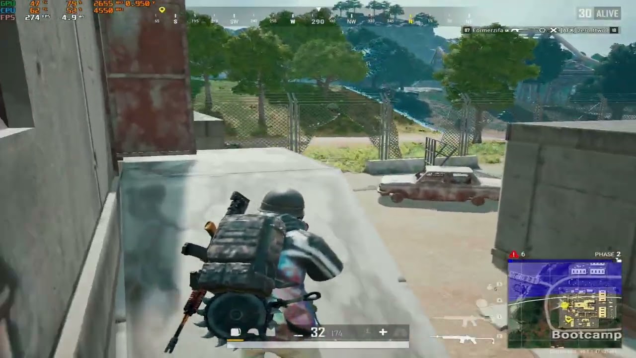 PUBG  Ryzen 5 5600g / RTX 4060 Test (Undervolt)