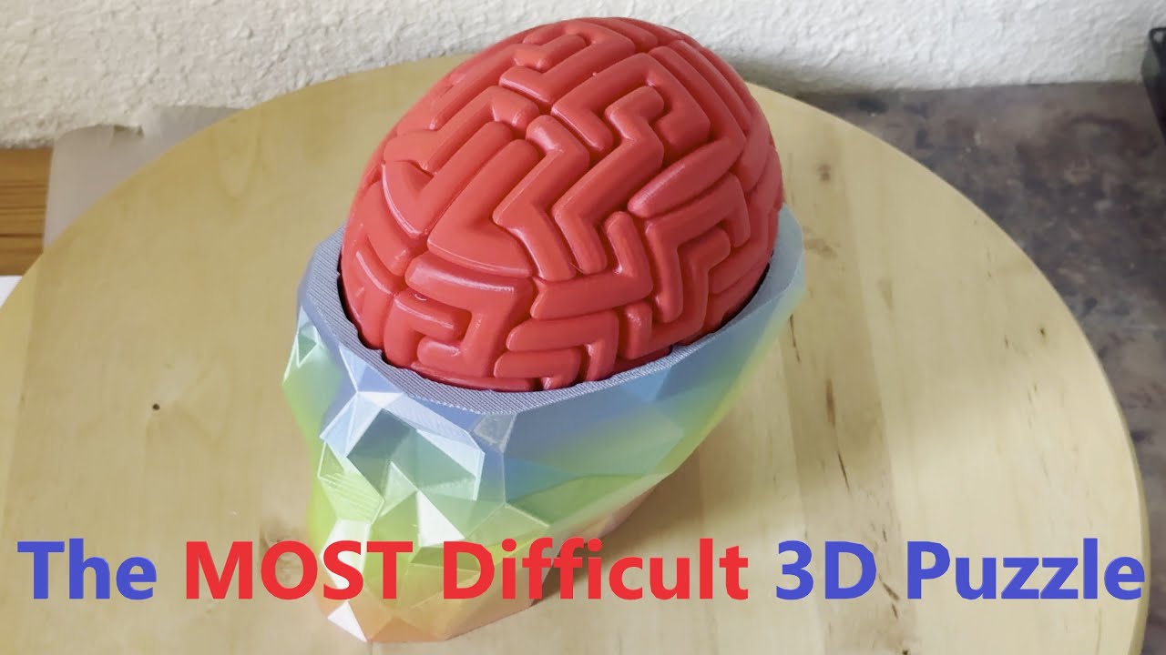 Dr Brain &ndash; Most difficult 3D Printed Puzzle &ndash; Solution