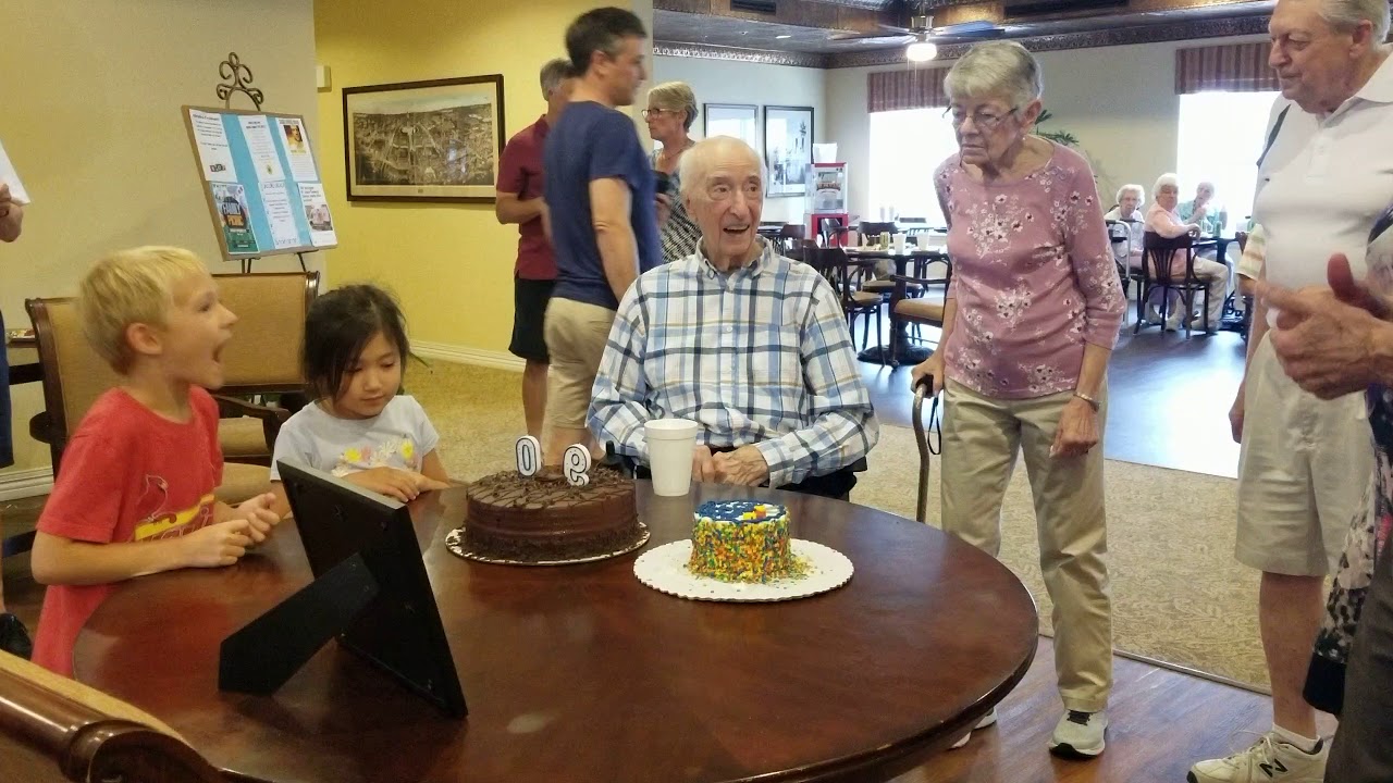 Grandpa's 90th birthday 8-11-19