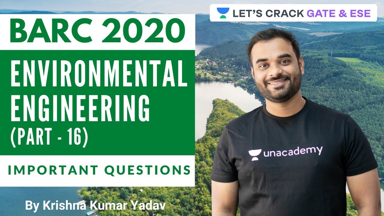 Environmental Engineering Important Questions For GATE 2021 and BARC 2020 (Part-16)