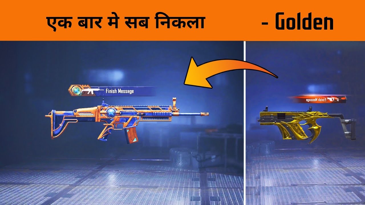 🇮🇳 30,000 UC Crate Open - Back 2 Back Crate opening of Scar-L, Golden Vecter & M4 Glacier - GameXpro