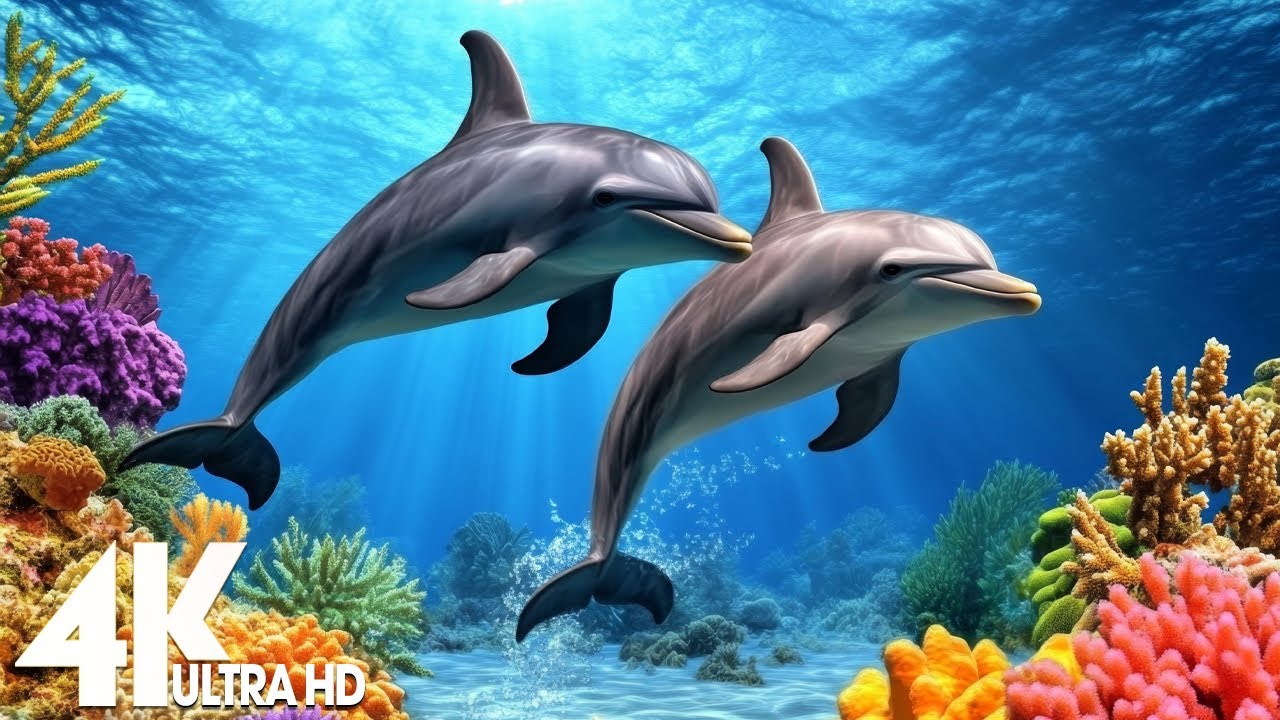 4K Deep Blue Sea &ndash; Coral Gardens, Colorful Fish & Ocean Wildlife in Ultra HD
