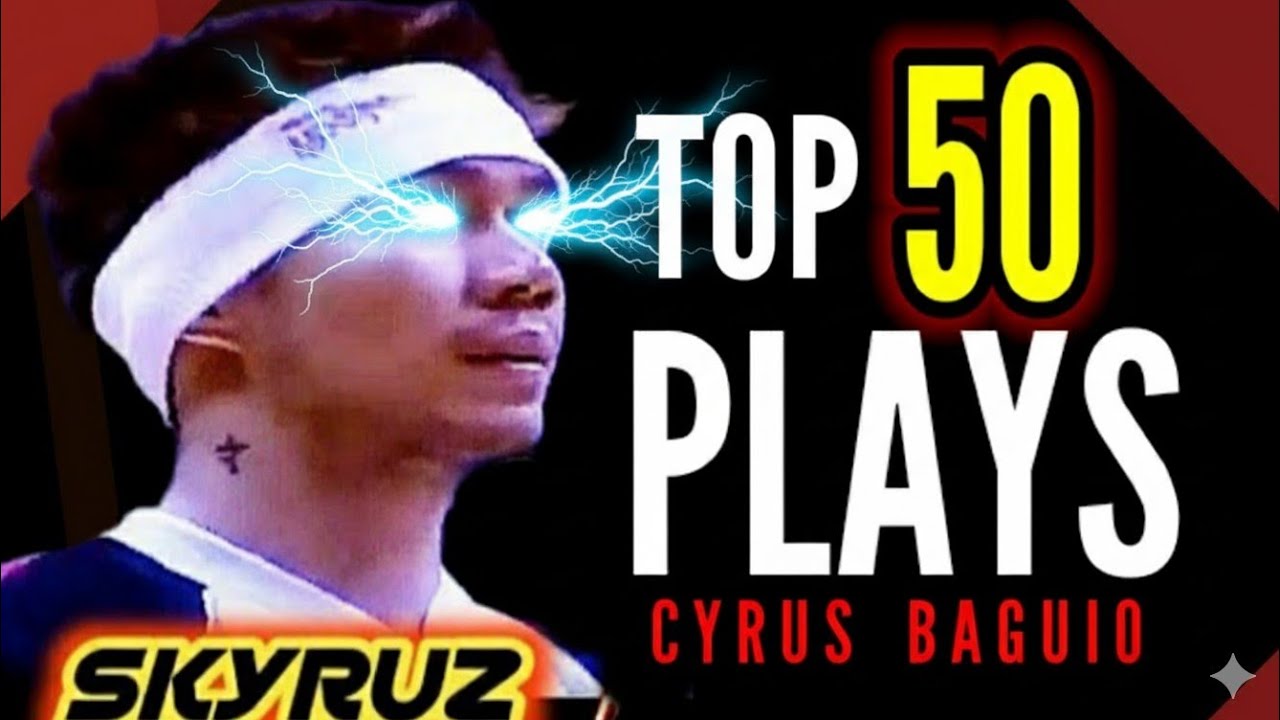 Cyrus Baguio TOP 50 Plays of His Career