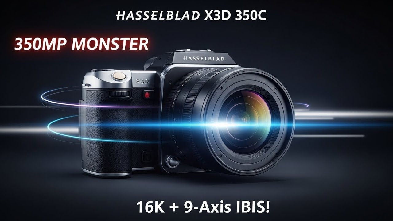 Эта камера просто невероятная — Hasselblad X3D 350C 350MP + 16K: подробное описание и 9-кратная с...
