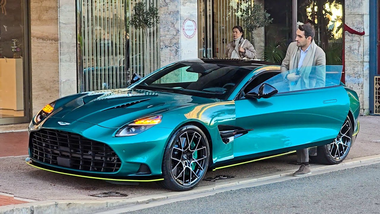 NEW CUSTOMER VANQUISH 2025 Arriving in Monaco in ASTON MARTIN RACING Colours!!