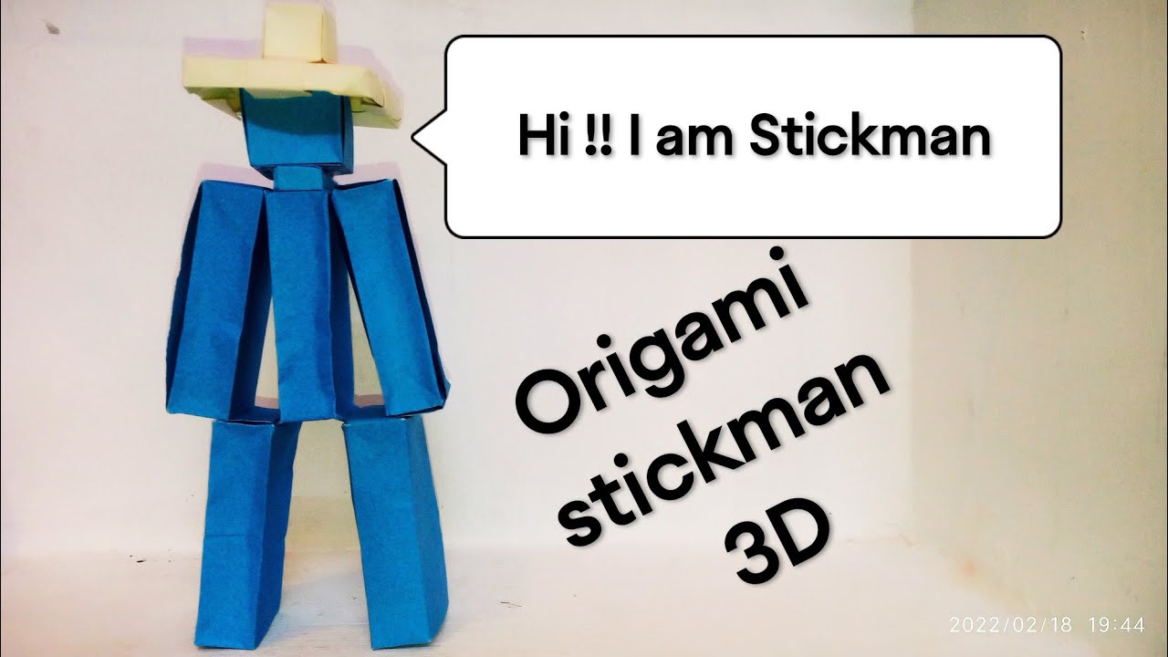 Origami Stickman 3d ( Eric Levi )