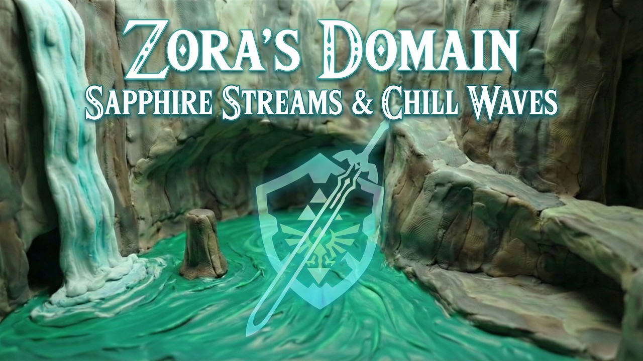 Zora's Domain 🌊 Sapphire Streams & Chill Waves [Zelda Ocarina of Time Lo-Fi Remix]