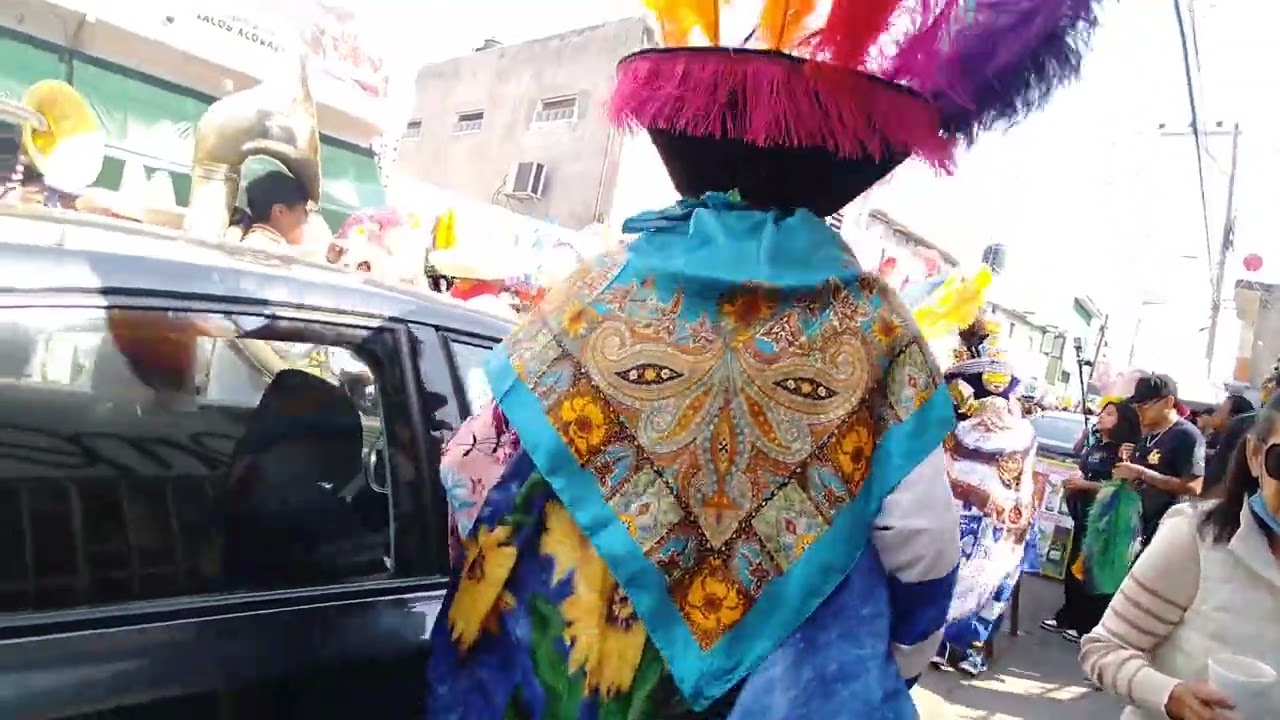 Chinelos en  Tejalpa banda de Tlayacapan 