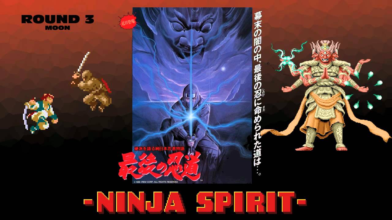 Ninja Spirit - Round 3 (Moon) - OH!GI [Arcade]