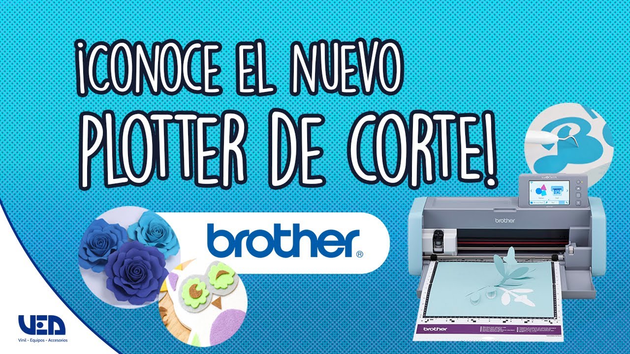 ¡Abriendo plotter de corte Brother ScanNCut DX125!