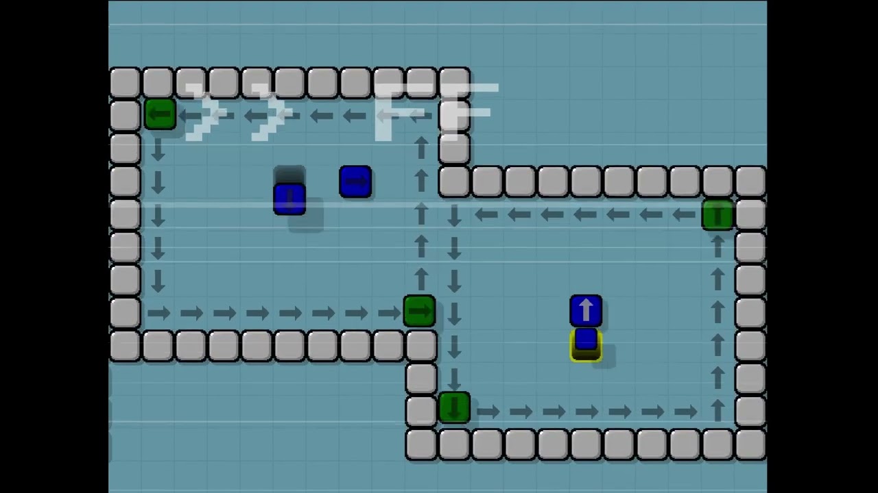 avoid yourself coming the other way | Blocking Blocks (demo)