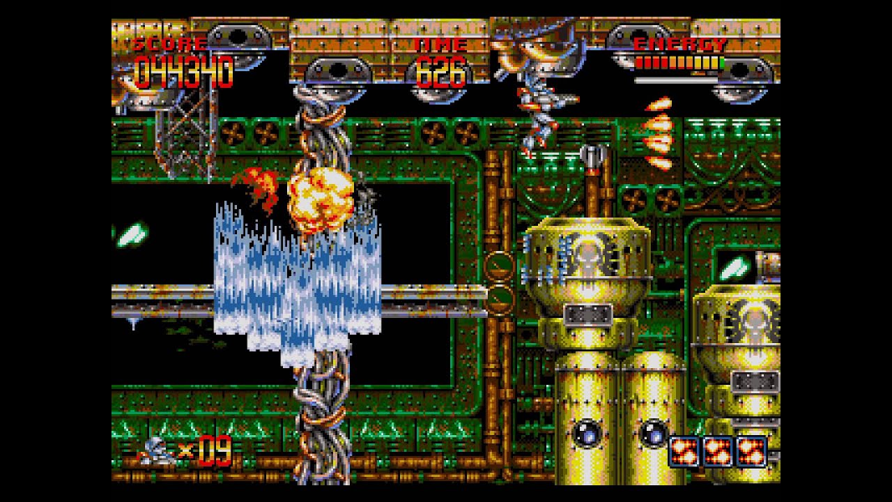 [HD] Mega Turrican (Sega Genesis) - Hard Difficulty