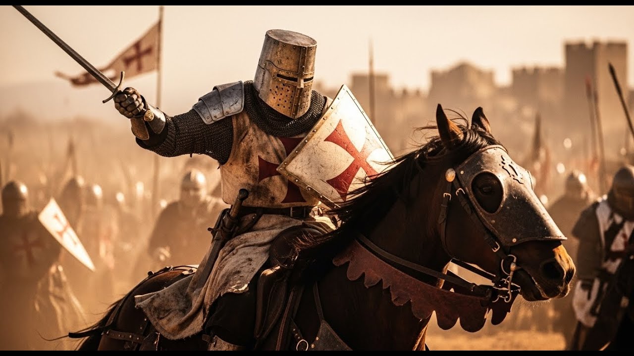 Templar Music: French Crusader Hymns ⚜️ | Martial Choir for Intense Focus & Gaming