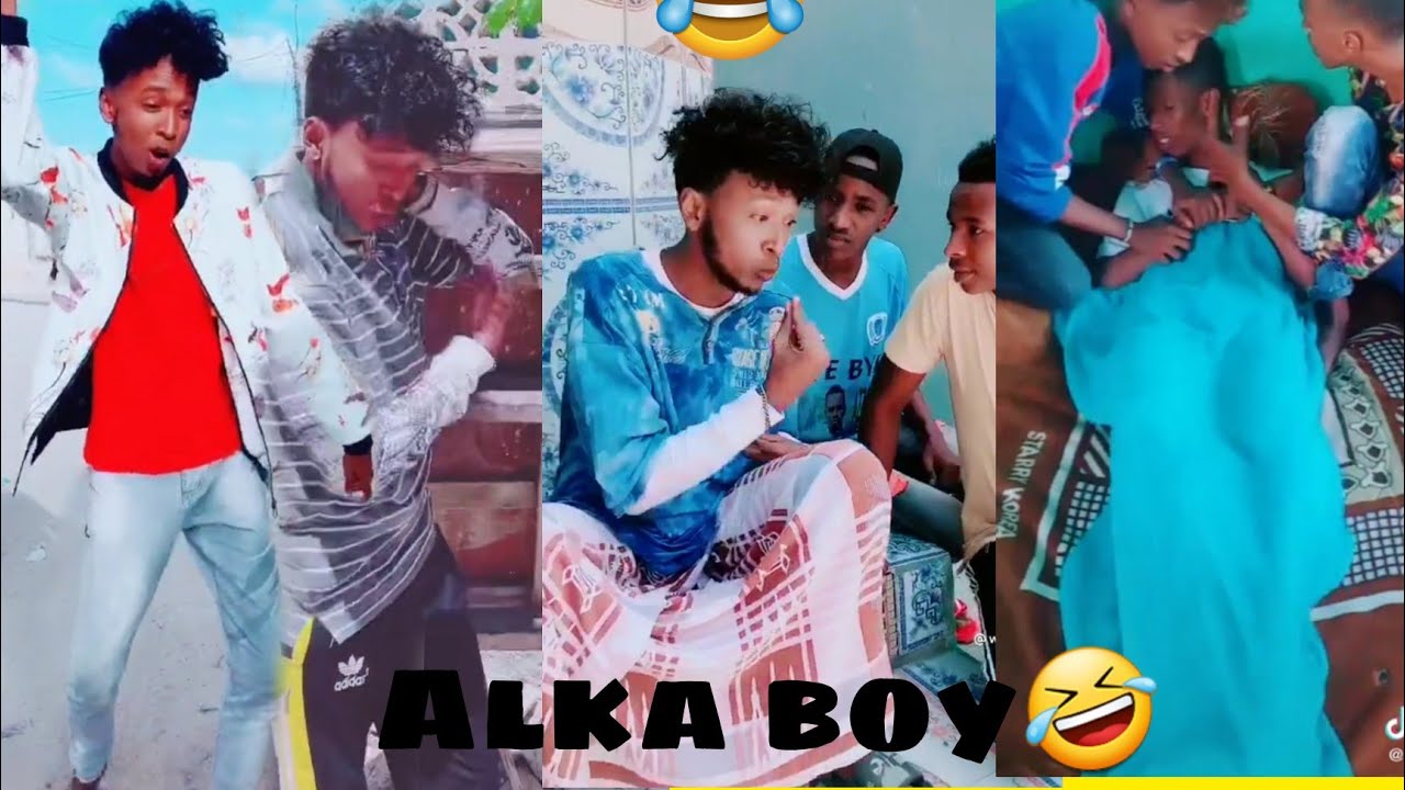 somali tiktoker qosolka aduunka alka boy qosol #challenge #somalitiktok #ahmed #tm #official part 2