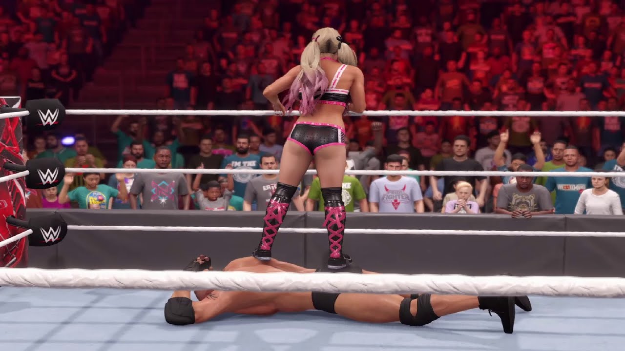 Alexa Bliss vs Goldberg