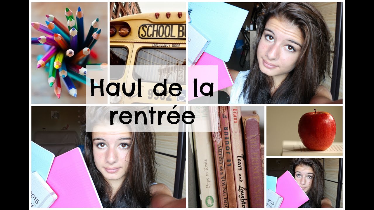 Haul & organisation pour le lycée !