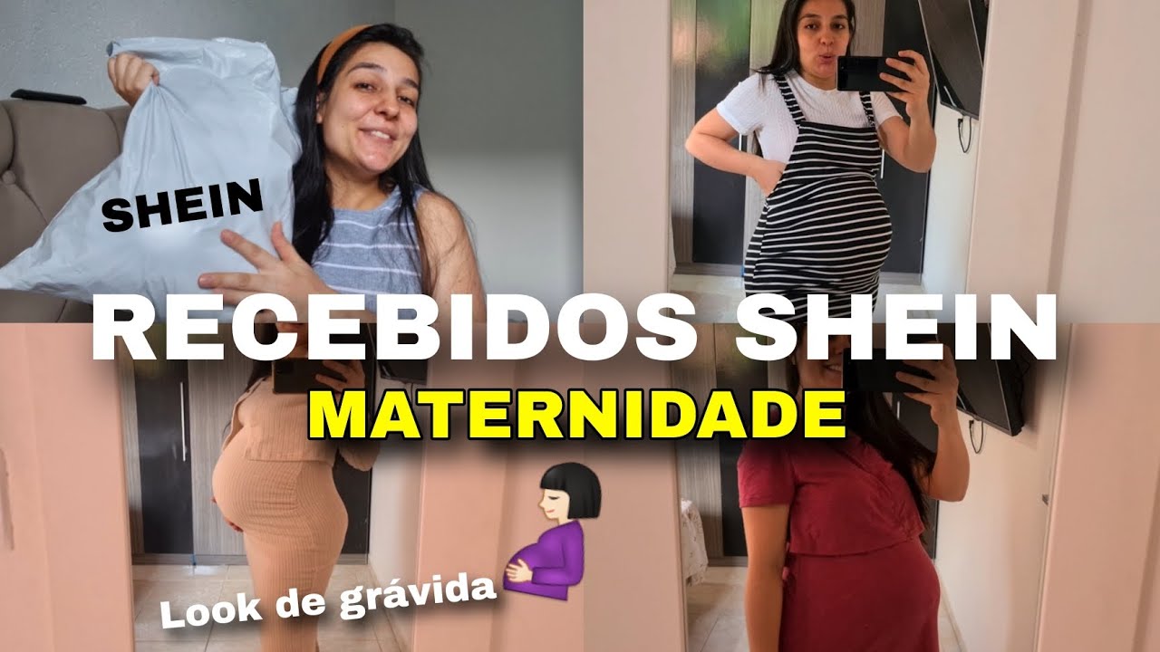 COMPRINHAS SHEIN MATERNIDADE / ROUPAS DE GRÁVIDA😍🤰🏻 - me surpreendi