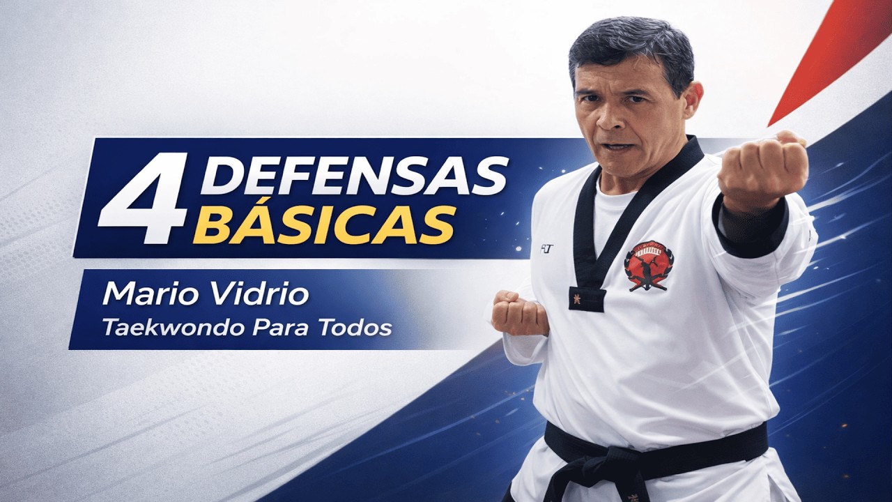 4 Defensas Básicas del Taekwondo | Are Maki, Montong Maki y Olgul Maki